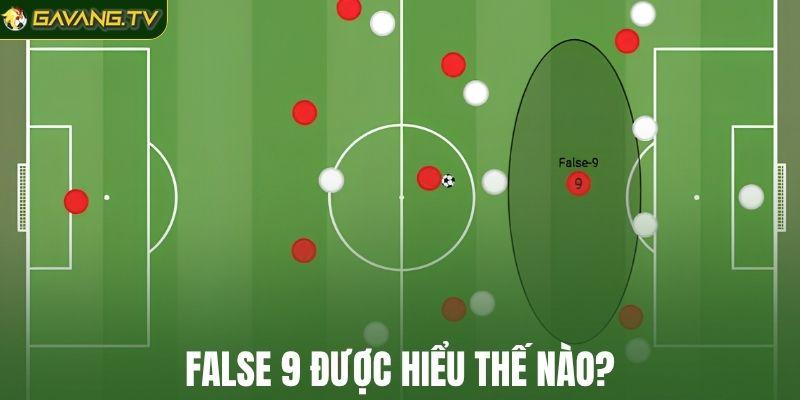 Khái quát nhiệm vụ của False 9 trên sân